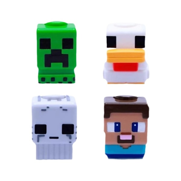 minecraft Min verden perifer fidget spinner dekompressionslegetøj dekompressionsartefakt dukke ornamenter (Steve)