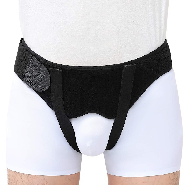 Hernia band for single/double inguinal hernia or sports hernia