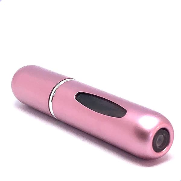 Go Go Gadget - Mini Parfymeflaske - Påfyllbar - Gjenbrukbar - Bærbar - Reisestørrelse - 5ML - Lys Rosa