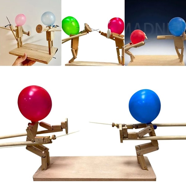 Ballong Bamboo Man Battle Treroboter Kampspill 15mm-100xBalloon 15mm-100xBalloon
