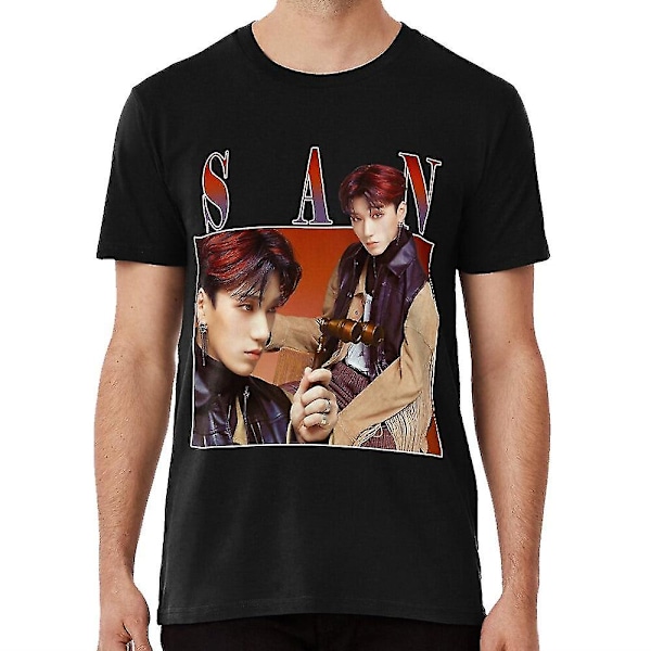San Ateez T-shirt Kpop K Pop{HH} L