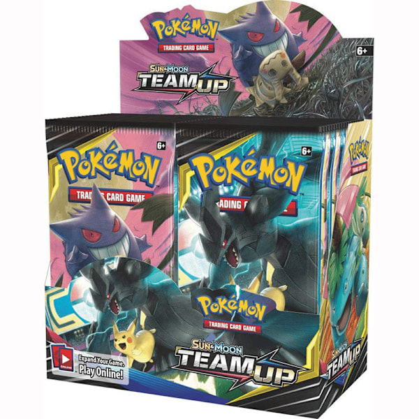 REA! 360 st Presentförpackning Evolving Skies Booster Pack för Barn Tecknad Söt Lekpapperskort (Team Up) Team Up