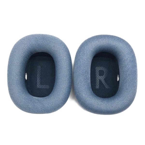 Erstatnings øreputer for AirPods Max hodetelefoner, puter i nettingstoff, øreklokker, øreputer Blue
