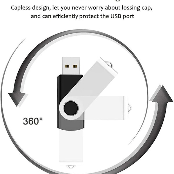 USB-minne 32GB USB 2.0 Flash drive 4-pack, USB-minne Flash drive