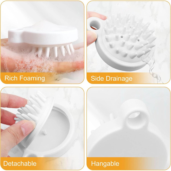 Hår Diffuser - Krøllet & Bølget Hår Styling - Med Hovedbunds Massage Børste - Universal Pasform (3.5 cm) - Sort
