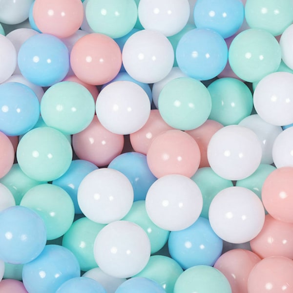 Hauska 100/200 Värikäs Pallo Pehmeä Muovi Meripallo Vauva Lasten S 200PCS
