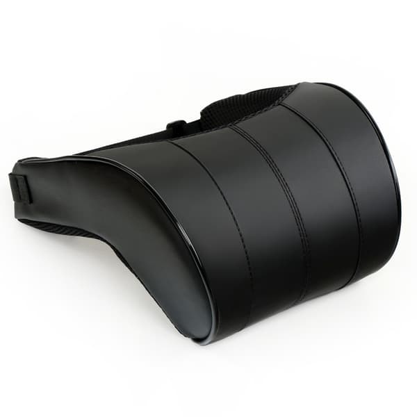 Bilnackstödskudde Memory Foam Nackkudde Universellt Läder Svankstöd Ryggstöd brown headrest