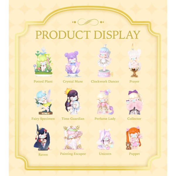 Fantasy Museum Series Blind Box Action Figur Samlarleksak{hh} 6