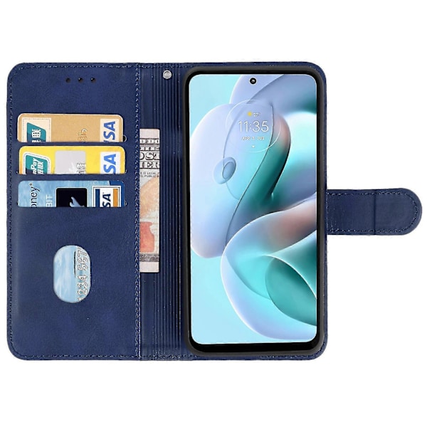 Läderfodral för Motorola Moto G41