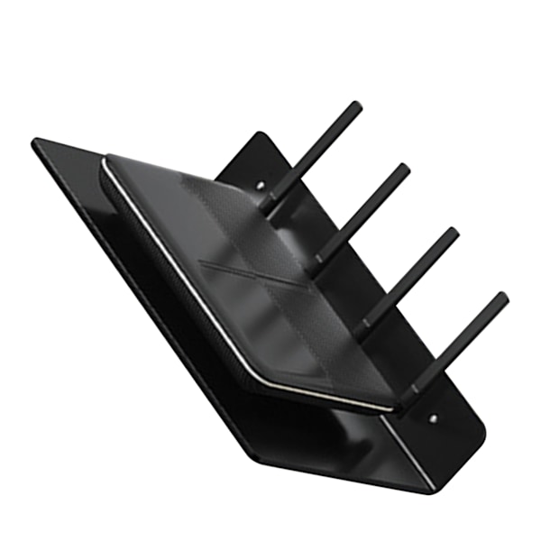 Flytande Projektor Väggfäste Hylla Säkerhetskamera Vägghylla TV-boxar Router Flytande Hylla Multifunktionell Väggmontering Svart 0.1