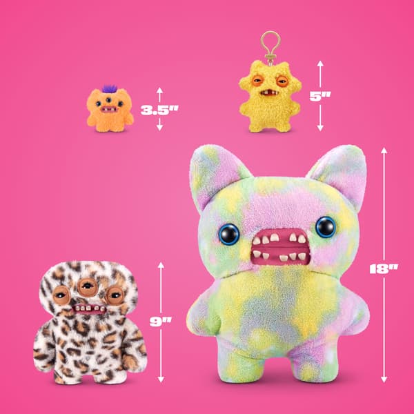 Fuggler Baddies Fuggs 9 tommer (irriteret alien) af ZURU Annoyed Alien Leopard