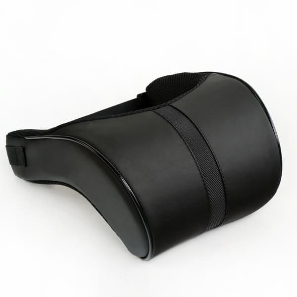 Bilnackstödskudde Memory Foam Nackkudde Universellt Läder Svankstöd Ryggstöd brown headrest