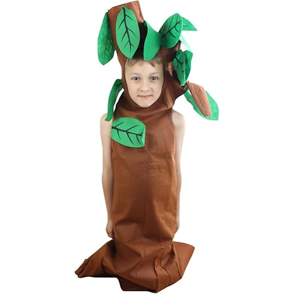 Unisex træ kostume til børn Størrelser (140cm)