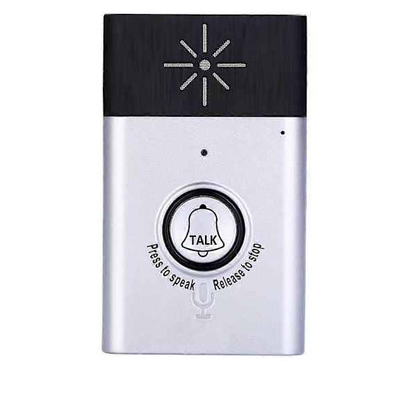 Toveis trådløs intercom med innebygd høyttaler, adgangskontrollsystem, opptil 6 måneders standby 100*60*14.8mm