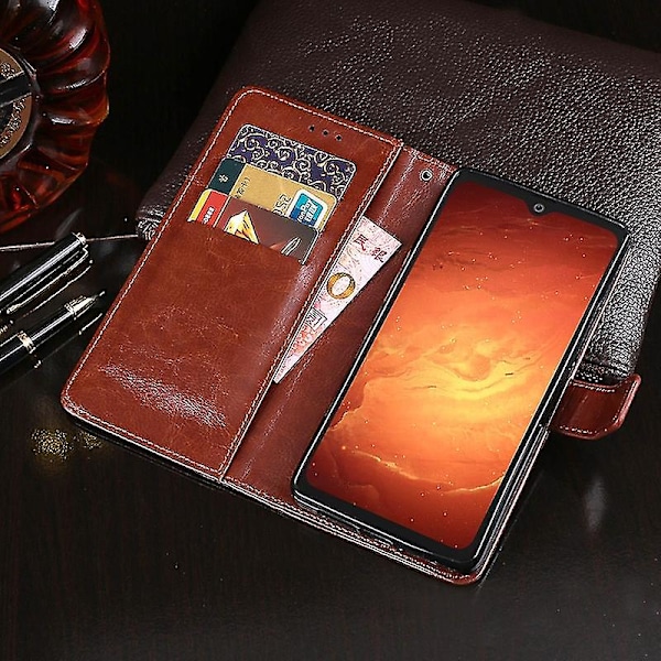 Blackview Bv9800 Pro Crazy Horse -nahkakotelo