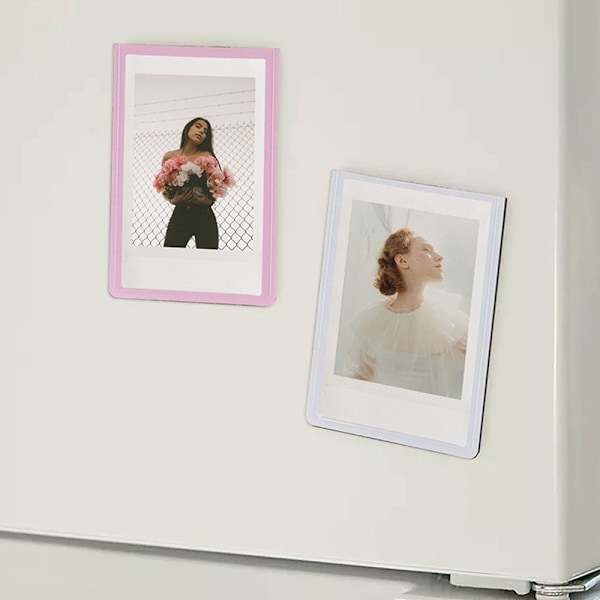 10 stk. Magnetiske fotoalbum for kjøleskap