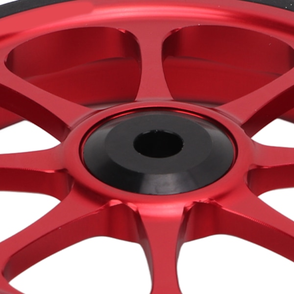 Alumiiniseoksesta valmistettu kokoontaitettava pyörä, kevytpyörä 82mm, levennetty laakeri, kevytpyörä Brompton 3sixty kokoontaitettavaan pyörään, punainen