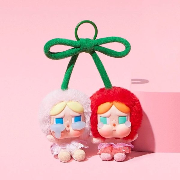 Lisas Crybaby i samma stil Gråtande Baby Kärleksgudens Tårar serie vinyl plysch hängande kort, söta tillsammans