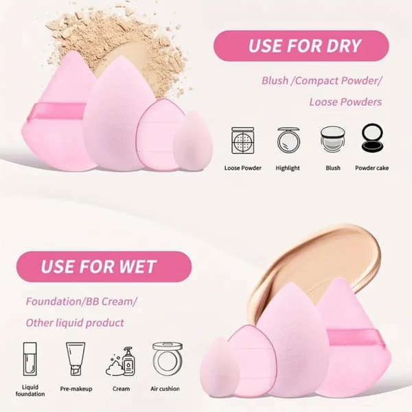 Pink 70-dele makeupsæt med børster, svamp og øjenvippebukker Black 70-piece set (eyelash curler)