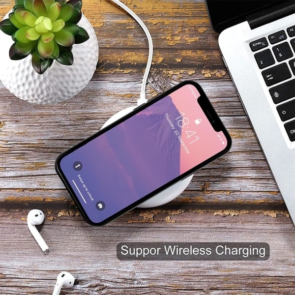 CQBB iPhone 13 (6,1 tuuman) suojakotelo, korttipidike iPhone 13:lle + näytönsuoja, korttipaikka suunniteltu iPhone 13 -puhelinkotelolle, musta{HH}