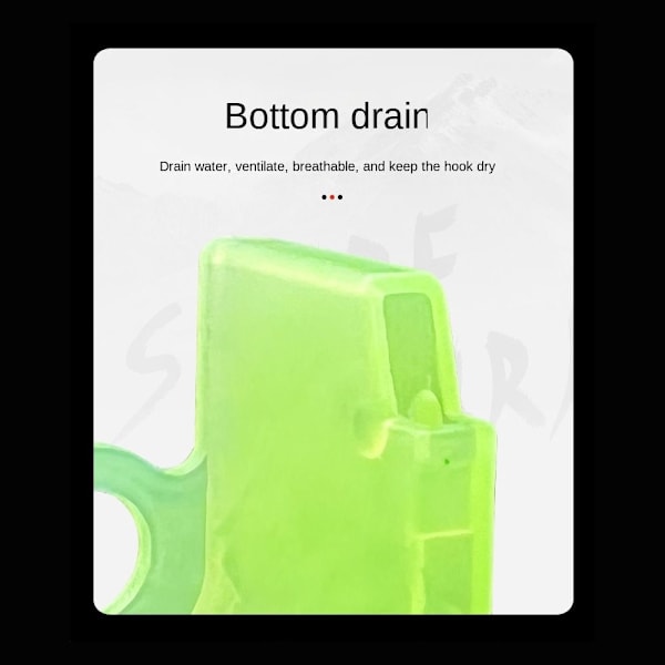 Krogbeskyttelse Etui Fiskekroge GRØN 5 5 Grøn Green Green 5-5