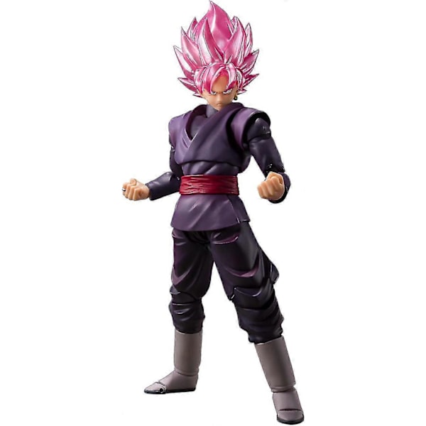 Bandai Tamashii Nations SH Figuarts Broly \"Dragon Ball Z\" Action Figur Gennemsigtig Støtte{hh} The pink Goku