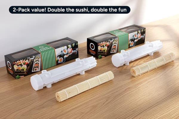 Sushi-valmistussetti (2 kpl)
