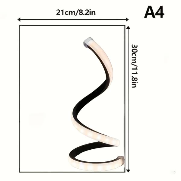 Vintage LED-pöytävalaisin, säädettävä, himmennettävä, USB-virta Black 2PC
