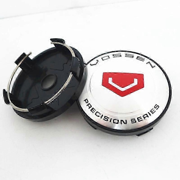 st 60mm Vossen Hjulcentrum Navkapsel Bilfälgar Dammtätt Skydd Navkapslar 56mm Emblem Biltillbehör L
