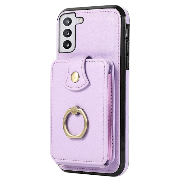 Samsung Galaxy S23+ Cover Rfid Blokerende Mobiltelefon Cover Stativ Tpu+pu Læder Cover