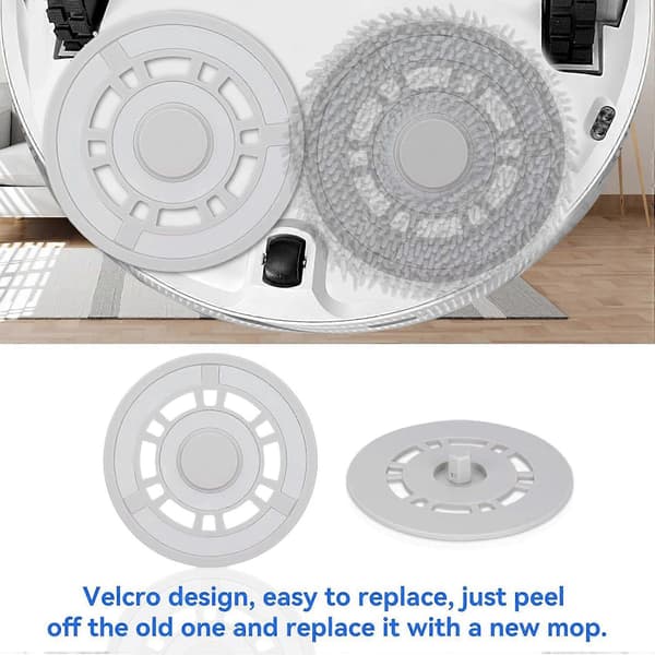Replacement Vacuum Plate for Dreame L10S Ultra/Pro and Xiaomi X20+ Robot Vacuums - 2 Pack