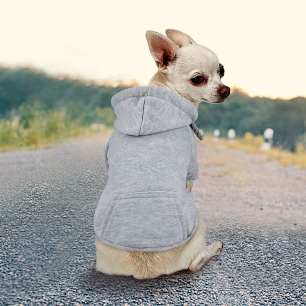 Hundetøj Hundetrøje Hvalpetrøje Hundevarmere Jakke til Katte Små Hunde Chihuahua Hvalp Teddy Puddel, S