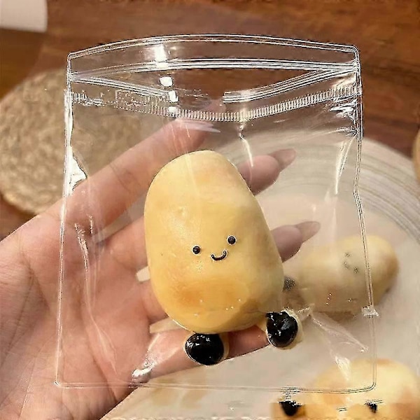 con Mr.Potato Squishy Leksak, Potatis Squishy Leksaker, Roliga Ultra Mjuka Potatis Squishy Leksaker{hh} Food Grade Silicone