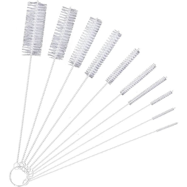 Cleaning brush, 10-pack bottle brush for kitchen kettle teapot Spo