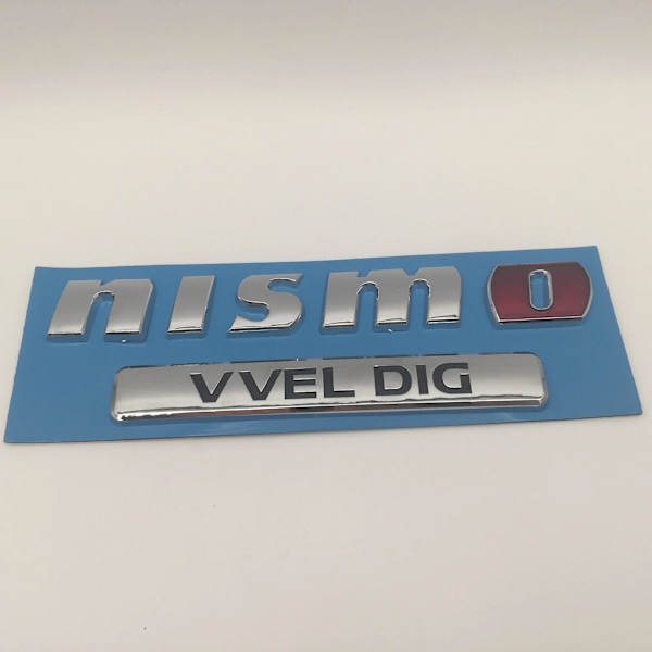 1 st 3D ABS nismo VVEL DIG nismo VVELDIG bil baklucka klistermärken emblem badge dekal styling~4760