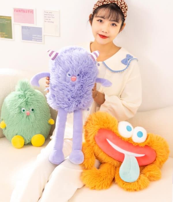 Luden pehmolelu hirviönukke - Monster Zi Mengmeng 50cm