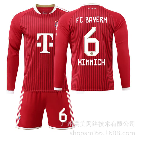 Bayern München Hemmalångärmad Fotbollströja 2026-27 Size 14 socks 2XL