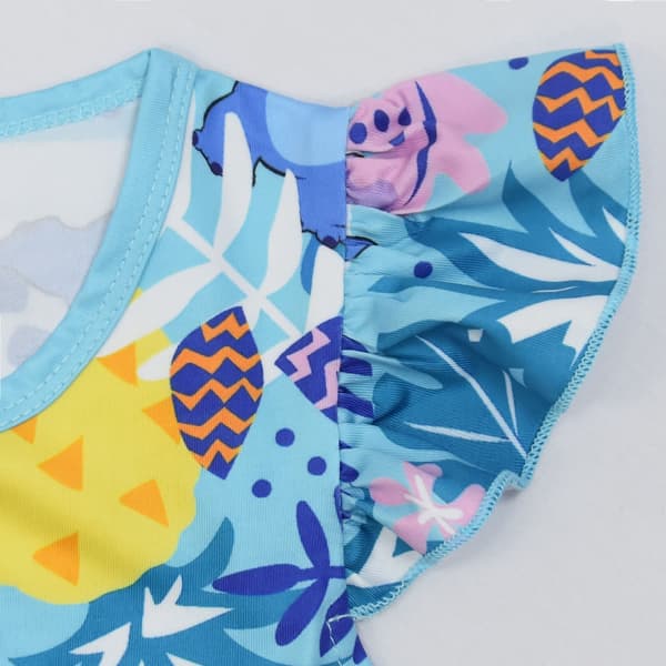 Lilo og Stitch Kjole med Flaggermusermer 140