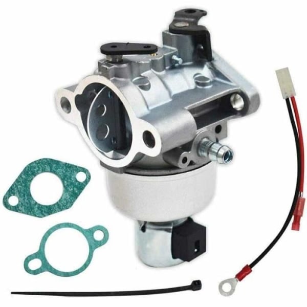 Carburetor compatible with Kohler Courage SV530 17hp / SV540 18hp / SV590 19hp / SV620 22hp with 2 gaskets 1 wire connector