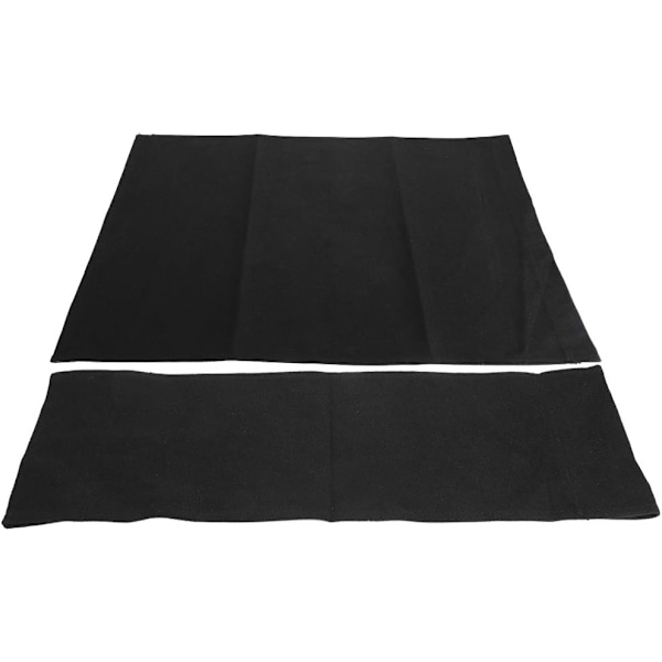 994338 Canvas Stoltrekk, 1 Sett Regissørstol Canvas Erstatningssete Stoff Hjemmeinnredning Møbeltilbehør (Svart) Black