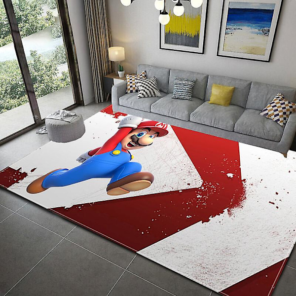 3D Sarjakuva Super Mario Painettu Olohuone Makuuhuone Matto Ryömivä Lattiamatto 10 10 40X60cm