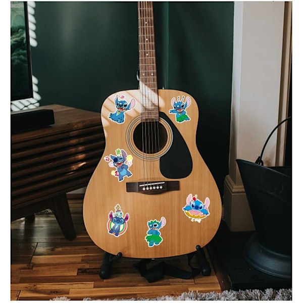100 stk Stitch-klistremerker, Lilo & Stitch-klistremerker