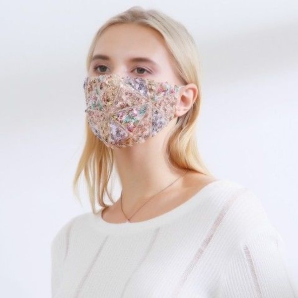 Kesäinen verkkokangas paljettihattu naisten hengittävä aurinkohattu matka kaikkiin sopiva korealainen baseball-lippis ankannokka lippis Gold Mask Adjustable