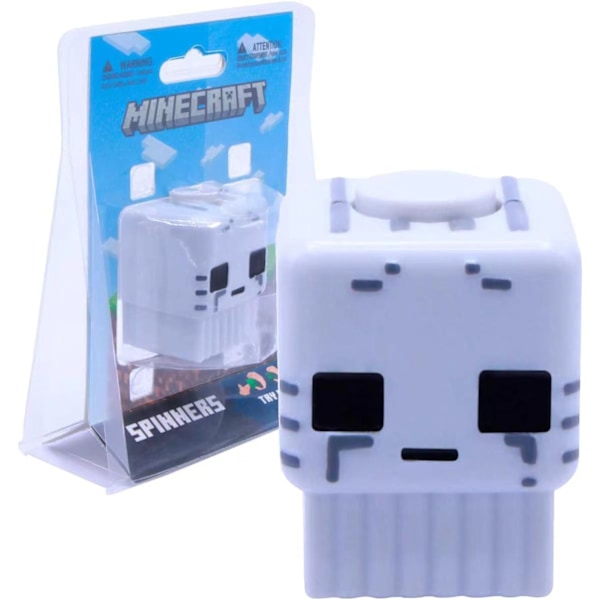 minecraft Min verden perifer fidget spinner dekompresjonsleke dekompresjonsartefakt dukke ornamenter (hvitt spøkelse)