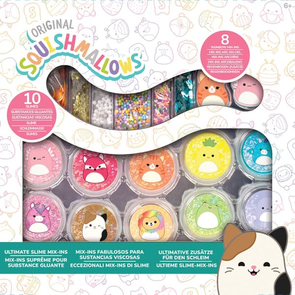KZQ-Squishmallows Ultimate Slime Mix-ins Stor multifärg multicolor