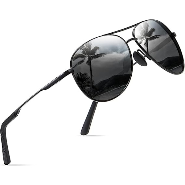 Polariserede solbriller - Unisex pilot solbriller UV400