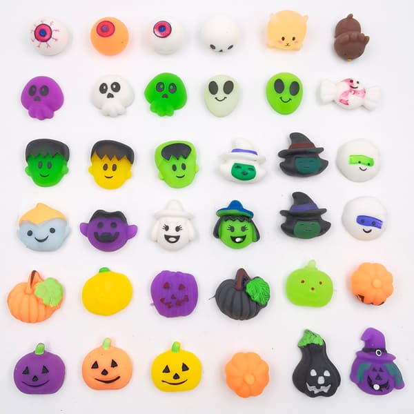 24 stk. Mochi Squishy legetøj (tilfældig stil), Mini Kawaii Squishies til