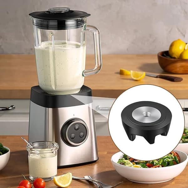 Blender 4-delt kobling med skiftenøgle passer til KitchenAid Blender Ksb5 Ksb3 Blenderkoblinger Blendertilbehør Wp9704230vp Wp9704230 Ps1174692 Sort