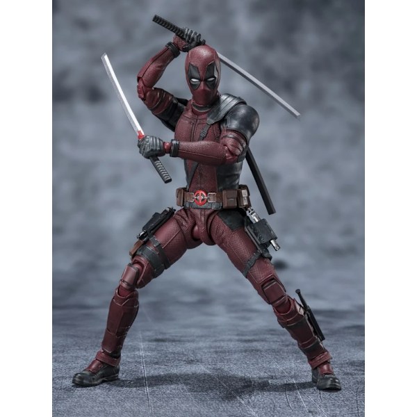 16cm Deadpool Actionfigur SHF Superhjälte Samling Docka Rörlig Marvel Deadpool PVC Figur Modell Leksaker för Barn Gåvor