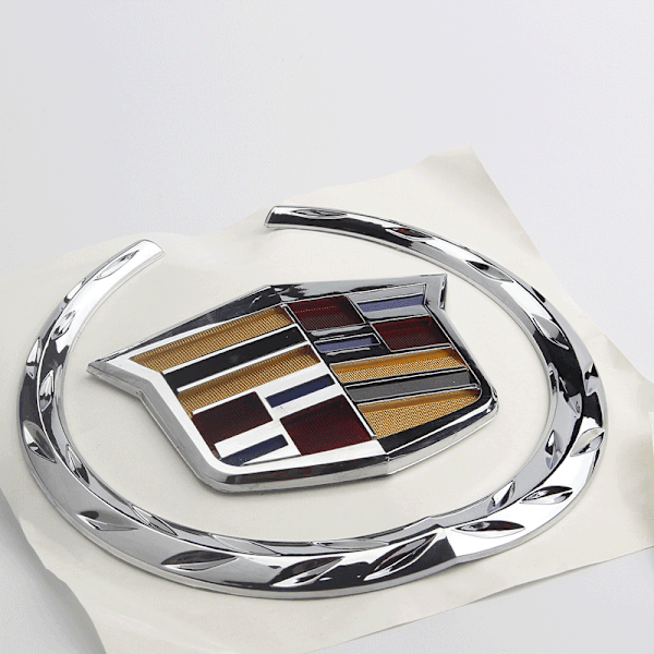 2 Cadillac mærkater for og bag SRX ATS XTS mærkater for og bag